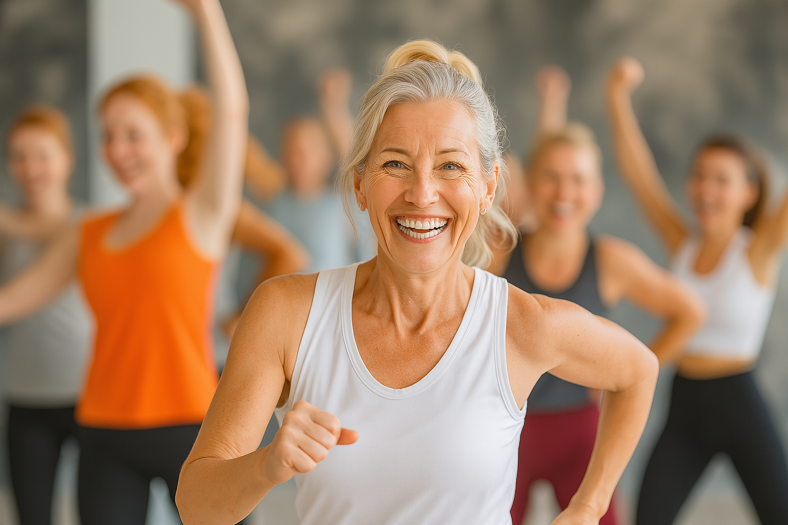 Mit Energie und Stärke durch die Wechseljahre – Frauen beim Krafttraining!